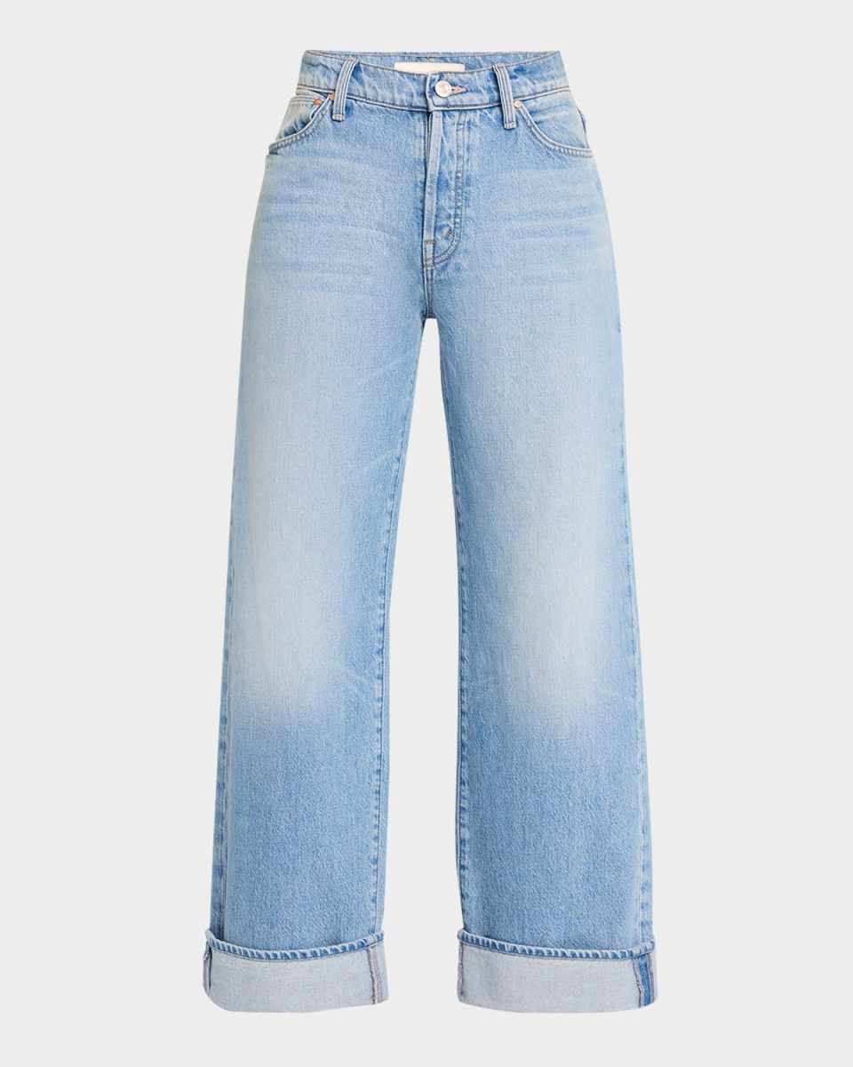 Lil' Dodger Button Hover Cuff Jeans
